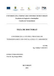 TEZA DE DOCTORAT - Universitatea Tehnică de Construcţii Bucureşti