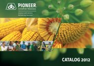 de porumb marca Pioneer - DuPont Pioneer Hi-Bred International ...