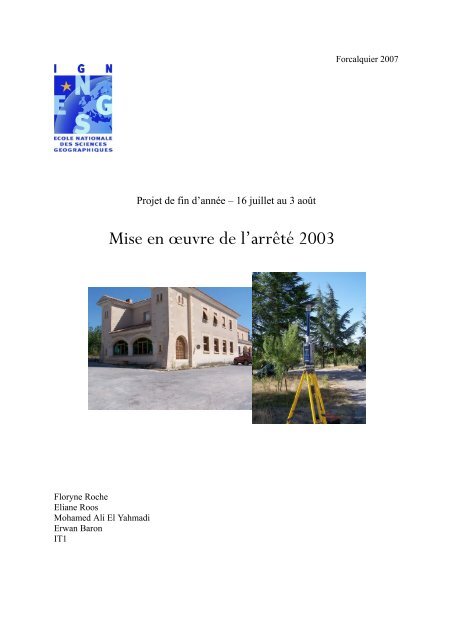 Exemple D Un Rapport De Projet  Le Meilleur Exemple