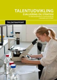 Talentudvikling - evaluering og strategi - Undervisningsministeriet