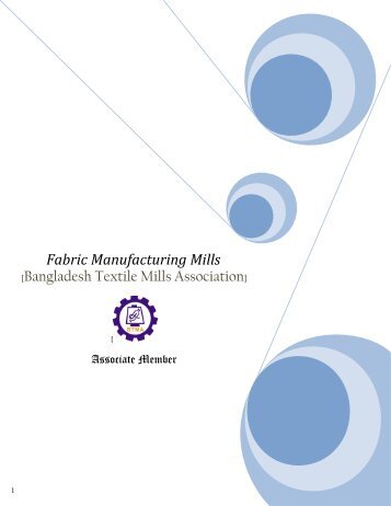 Fabric Manufacturing Mills BTMA - E-ITM