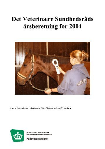 Det Veterinære Sundhedsråds årsberetning for 2004