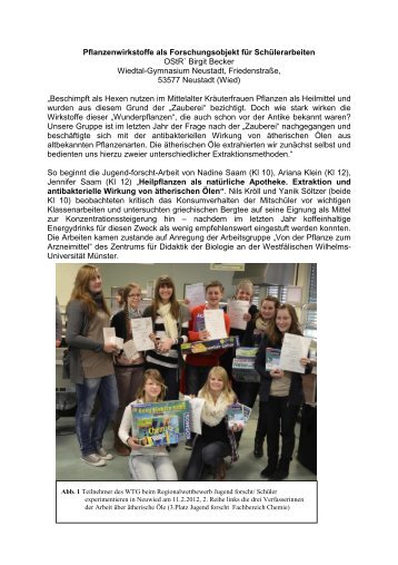 Heilpflanzen im Unterricht Phytotherapie - Staatliches Wiedtal ...