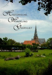 Historische Wandeling Geervliet - Gemeente Bernisse