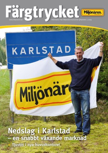 Färgtrycket Nummer 3 2009 - Miljönären