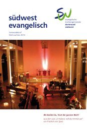 südwest evangelisch - Evangelische Kirchengemeinde Dortmund ...