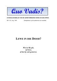 LEWE IN DIE DOOD? - CJBF