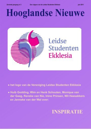 Hooglandse Nieuwe jun-2011 - Welkom bij de LSE