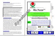 Label Bio-Neem 2008 - Wenkem