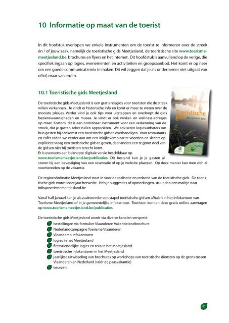 Toeristische initiatiefmap Meetjesland - Collabor8