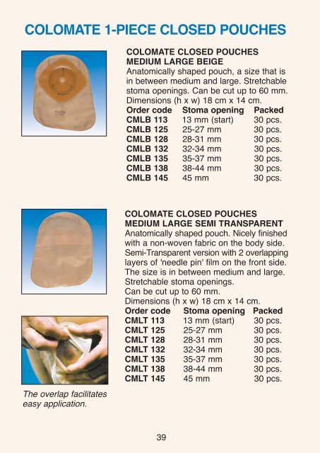 Download your complete stoma guide PDF here - EuroTec