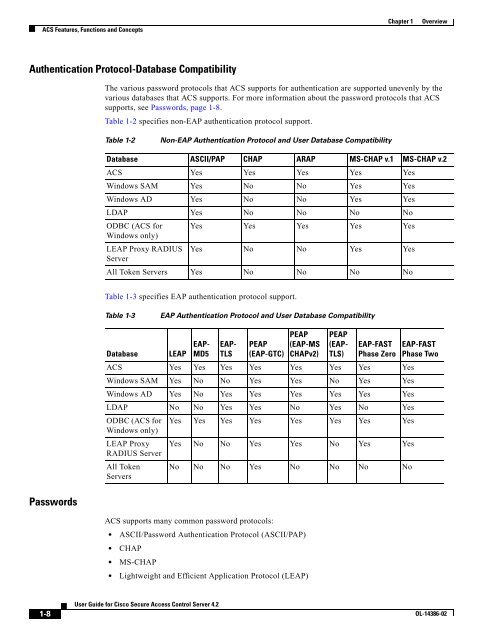 User Guide for Cisco Secure Access Control Server - Stewing Home