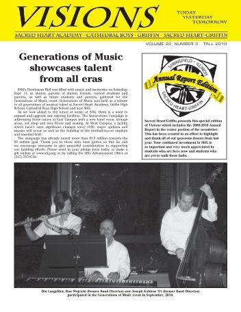 Generations of Music showcases talent from all eras - Sacred Heart ...