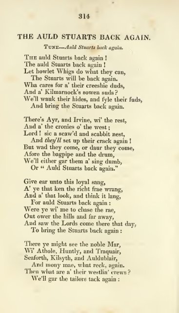 The Scottish songs - National Library of Scotland