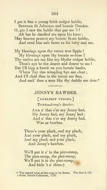 The Scottish songs - National Library of Scotland