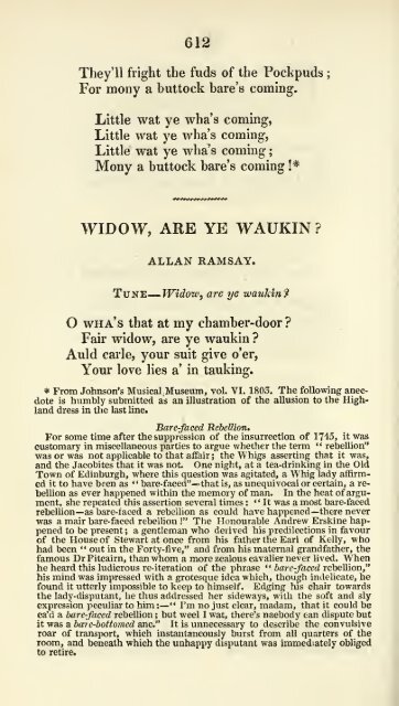 The Scottish songs - National Library of Scotland