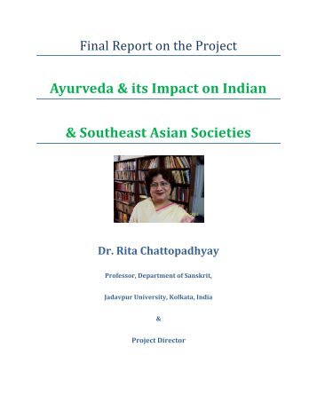 Ayurveda & its Impact on Indian & Southeast Asian Societies