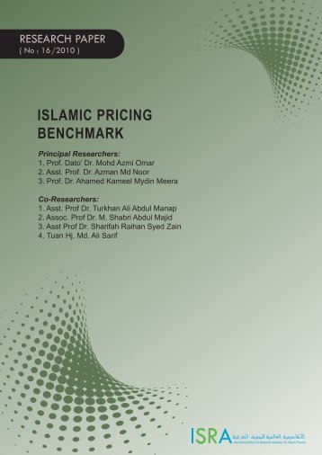 ISLAMIC PRICING BENCHMARK