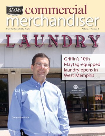 Griffin's 10th Maytag-equipped laundry opens in West Memphis