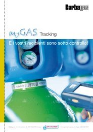 myGAS Tracking - Carbagas AG