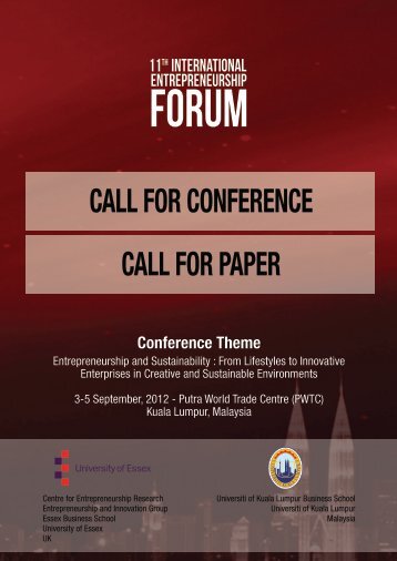CALL FOR PAPER CALL FOR CONFERENCE - FE Unpad