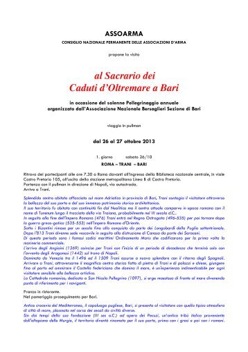 programma - ANUTEI - Associazione Nazionale Ufficiali Tecnici dell ...