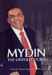 Mydin : The Untold Stroy - Perdana Library