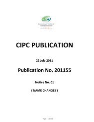 CIPC PUBLICATION