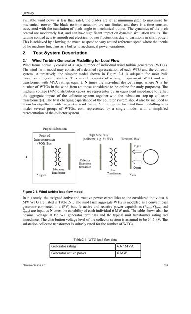 Impact of Drivetrain on Wind Farm VAR Control - Upwind