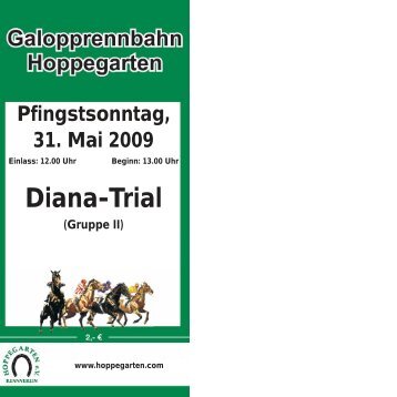 Diana-Trial - Galopprennbahn Hoppegarten