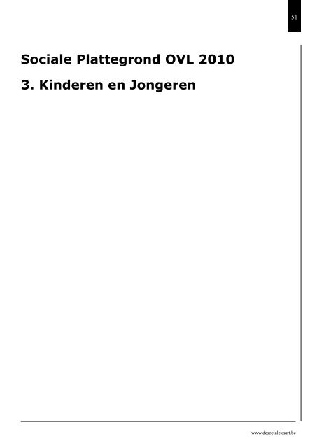 syllabus - Sociale Plattegrond Oost-Vlaanderen 2010