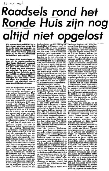 Het_Ronde_Huis_29-07-1976 - Herstel de republiek