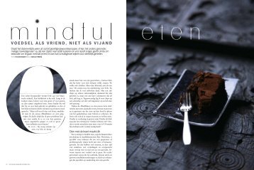 Artikel Psychologie Magazine - december 2012 - Mindful eten Utrecht