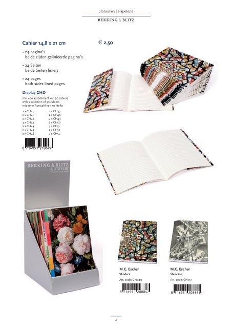 CATALOGUS - CATALOGUE 2012 - Hartman Cards