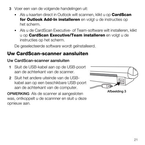 CardScan Executive & Team Quick Start Guide - Dymo