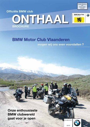 Download Onthaalbrochure 2013 - BMW MC Vlaanderen!