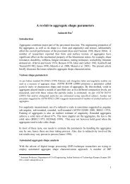 A revisit to aggregate shape parameters - iitk.ac.in - Indian Institute ...