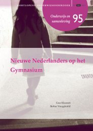 Nieuwe Nederlanders op het Gymnasium - Kortlopend ...