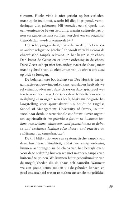 Business Spiritualiteit - Nieuwe dimensies