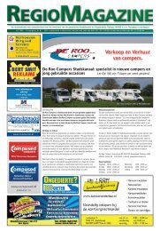 Verkoop en Verhuur van campers. - RegioMagazine