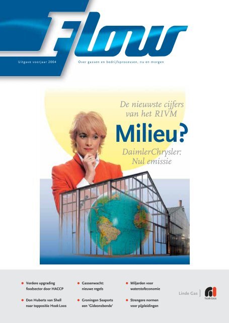 Flow magazine voorjaar 2004 - Linde Gas Benelux