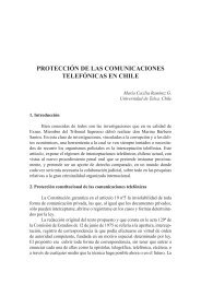Protección de las comunicaciones telefónicas en Chile - AIDP España