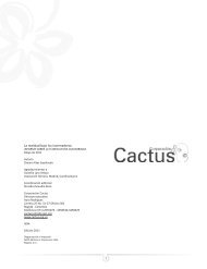 Informe floricultura mayo 2011 - Corporación Cactus