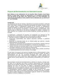 Proyecto de fitorremediación en el lab escolar - Porque Biotecnologia