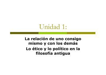 Unidad 1: