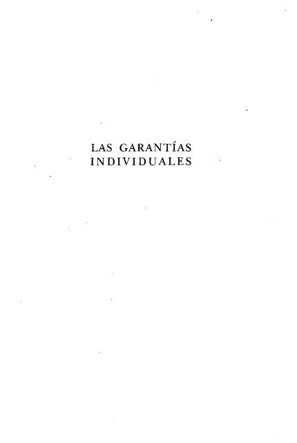 LAS GARANTÍAS INDIVIDUALES - Index of /prueba/descargas