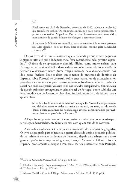 A mirada do outro - Educación en valores