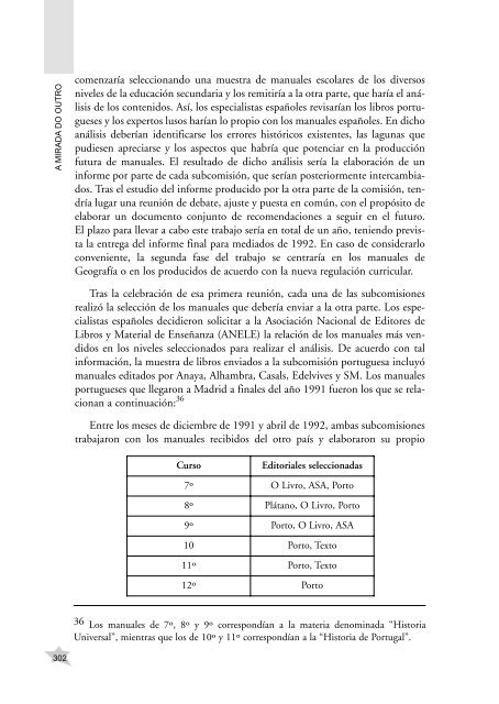 A mirada do outro - Educación en valores