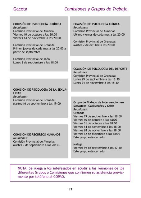 Artículo - Colegio Oficial de Psicólogos de Andalucía Oriental