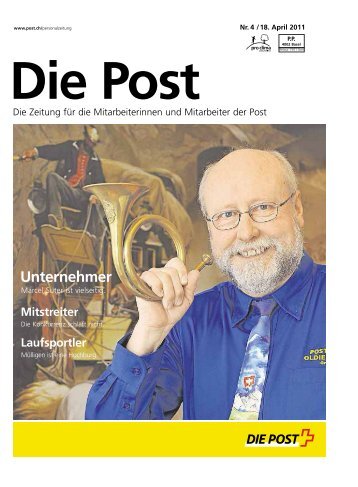 «Die Post» - Personalzeitung - Die Schweizerische Post
